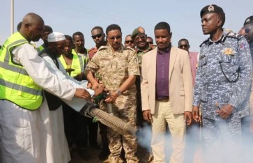 والي كسلا يدشن الحملة القومية لإصحاح البيئة ومكافحة نواقل الأمراض