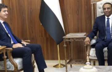 رئيس الوزراء وسفير إسبانيا