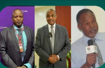 وزير الشباب ورئيس الاتحاد ونائبه