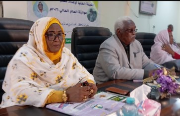 وزيرة المالية والقوى العاملة بولاية نهر النيل أميرة أحمد حسن وزيرة المالية والقوى العاملة بولاية نهر النيل أميرة أحمد حسن