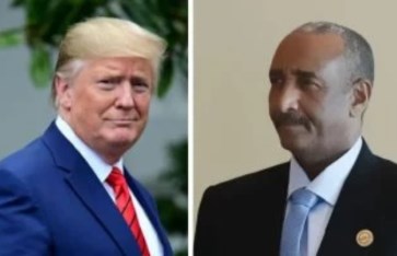 البرهان وترامب البرهان وترامب