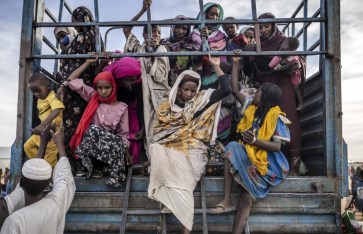 النزوح في السودان