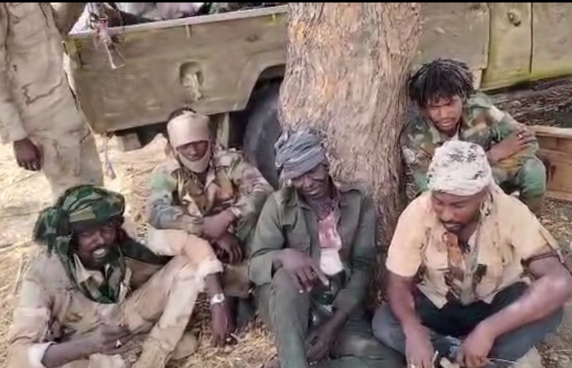 عناصر من قوات تحالف ما يُعرف بـ"تأسيس" عناصر من قوات تحالف ما يُعرف بـ"تأسيس"