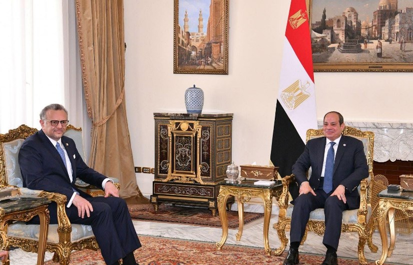 السيسي ومسعد بولس السيسي ومسعد بولس