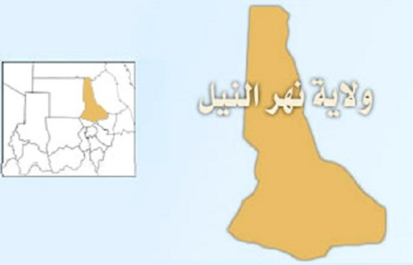 خريطة ولاية نهر النيل خريطة ولاية نهر النيل