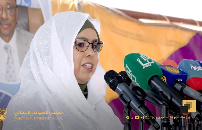 عضو مجلس السيادة الدكتورة نوارة أبو محمد