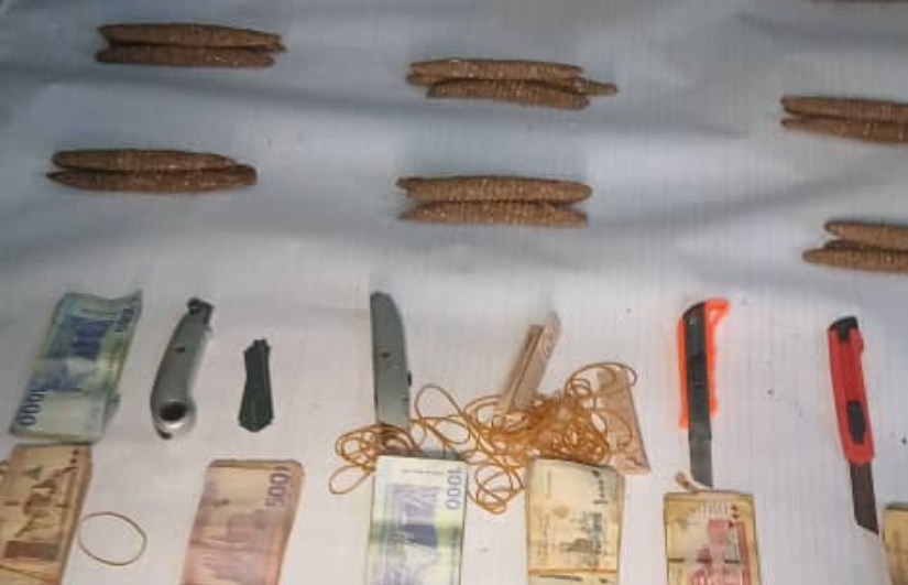 جانب من الضبوطات