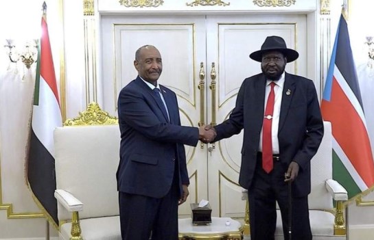 البرهان وسيلفا كير