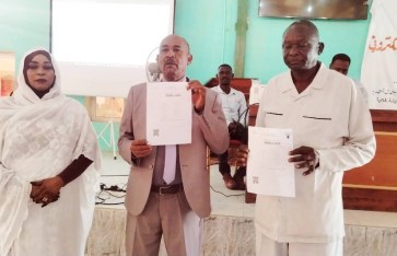 الوحدات الإيرادية بوزارة المالية بالنيل الأزرق تنفذ برنامج إيصالي في المعاملات المالية