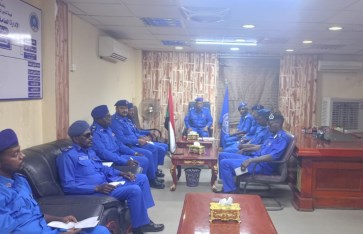 اللواء شرطة (حقوقي) طارق عبد الله محمد علي، مدير الإدارة العامة لتأمين الجامعات يترأس اجتماع هيئة القيادة