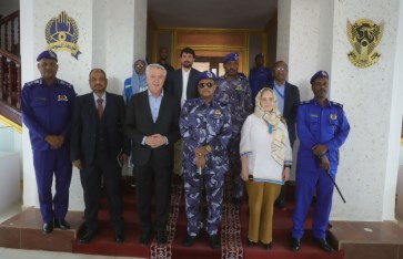 مدير عام الشرطة بالنيابة يبحث مع المفوض السامي أوضاع اللاجئين في السودان