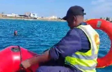 الدفاع المدني ينقذ مواطناً من الغرق أثناء حملة ميدانية