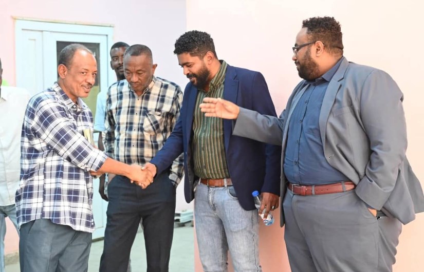 وفد من وزارة الصحة الاتحادية ومنظمة سابا في مستشفى بحري