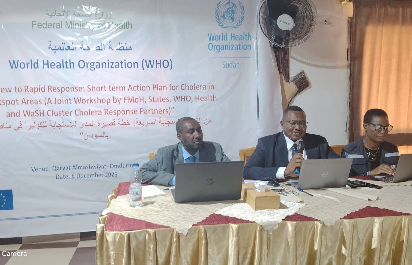 اجتماع رفيع لتقييم استجابة الكوليرا