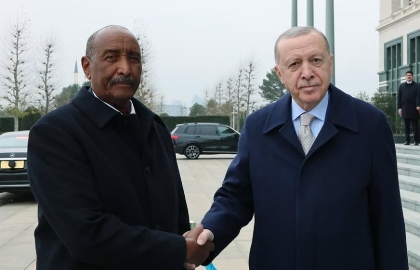 رئيس مجلس السيادة والرئيس التركي