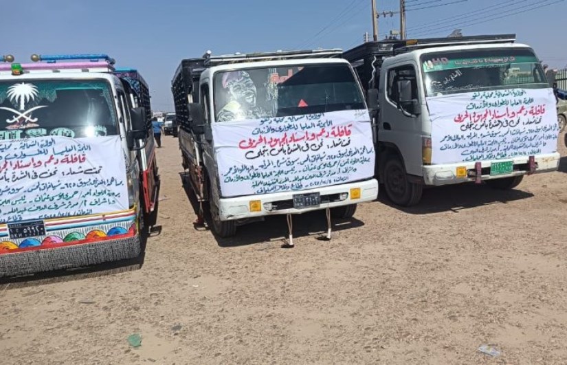 قافلة دلقو تصل دنقلا