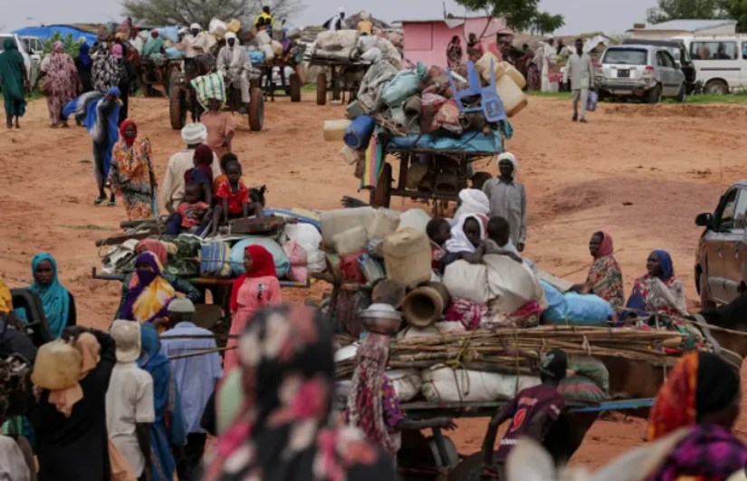 نزوح سودانين- أرشيفية