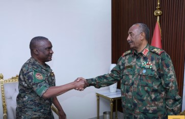 البرهان يطّلع على أوضاع غرب كردفان