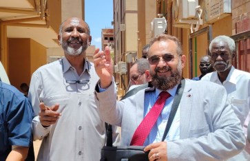 تفقد مستشفى مكة بالكلاكلة 