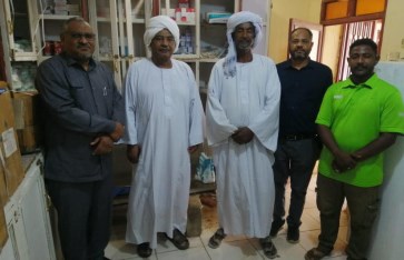 على هامش تسلم الدعم