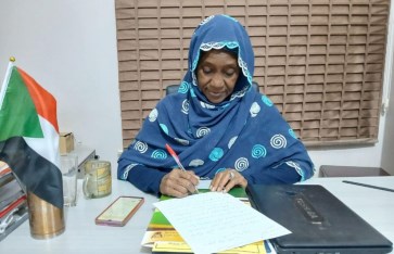  الدكتورة خديجة موسى أحمد، المدير العام لوزارة الصحة بولاية شمال دارفور