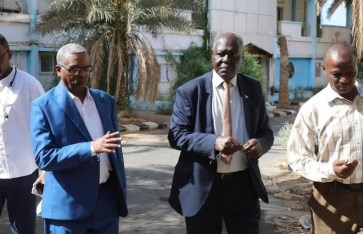 جراهام يتفقد عددًا من المواقع الثقافية والإعلامية بالخرطوم