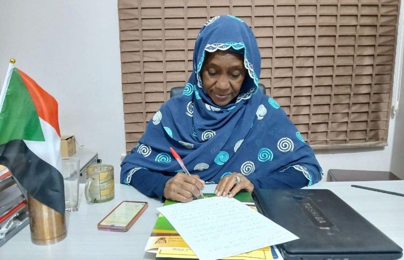  الدكتورة خديجة موسى أحمد، المدير العام لوزارة الصحة بولاية شمال دارفور