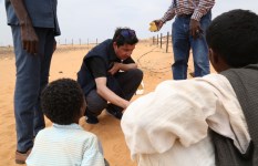 وفد اليونسكو يزور موقع البجراوية للاطلاع على حجم التحديات التي تواجهه نتيجة للتغيرات المناخية