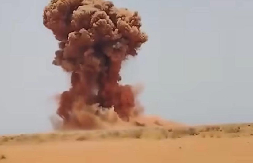  تفجير 50 ألف دانة 