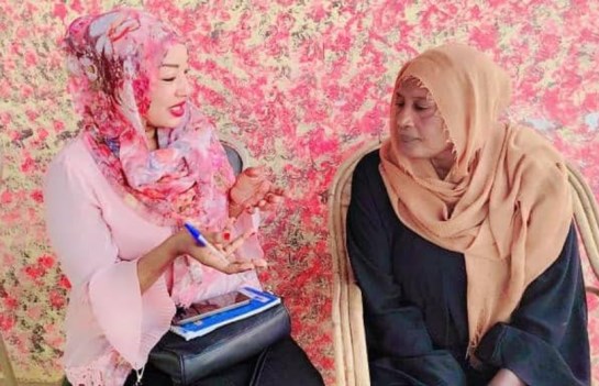 المخرجة هناء عثمان أبو القاسم 