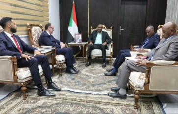 مستشار مجلس السيادة يستقبل وفد الاتحاد الأوروبي