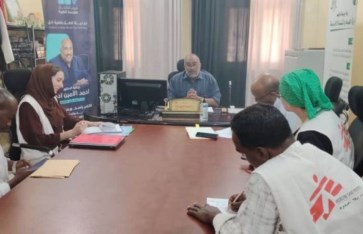 وفد منظمة أطباء بلا حدود السويسرية