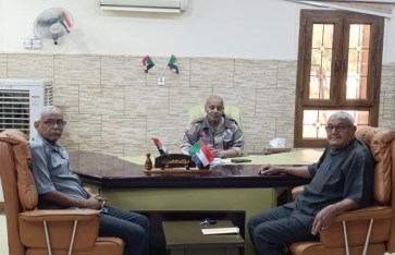 عبد الرحمن يلتقي بعدد من اللجان والوفود