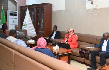 وزير الصحة السوداني يستقبل وفد منظمة مساندون 