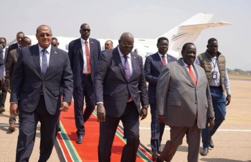 نائب رئيس مجلس السيادة يصل جوبا