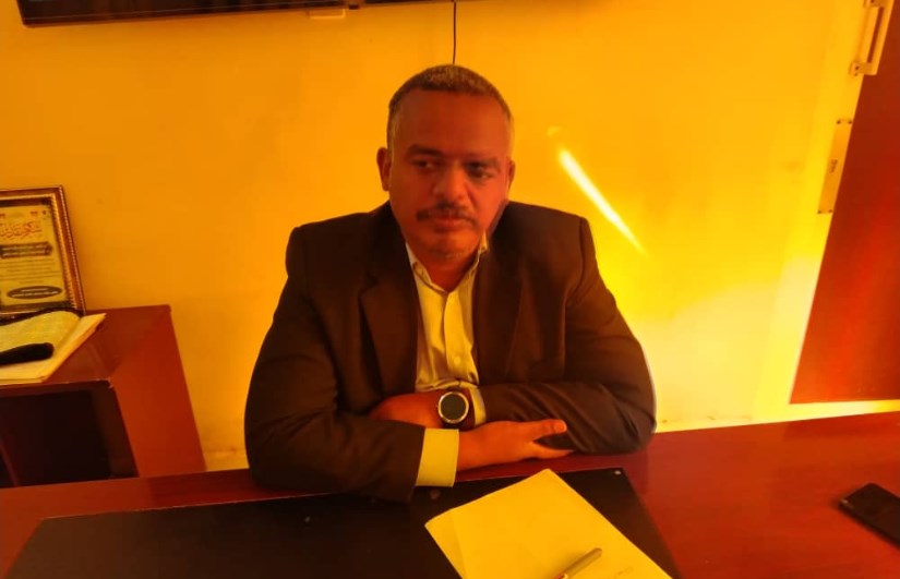 الدكتور عمر يوسف التاي، ممثل مدير عام وزارة الصحة بولاية الجزيرة