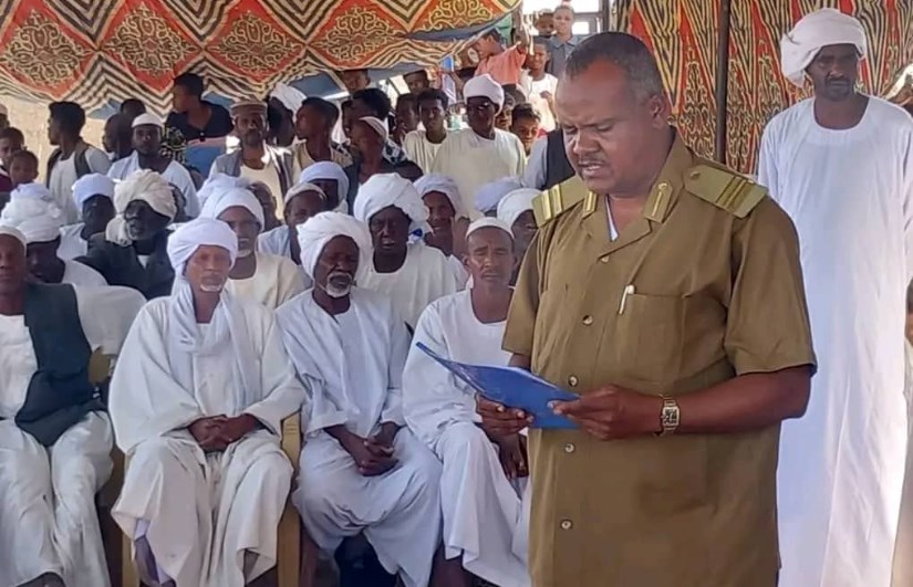 توقيع وثيقة الصلح