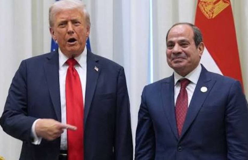 الرئيس السيسي ودونالد ترامب
