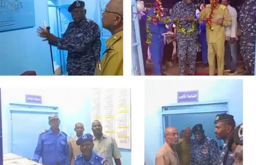 افتتاح قسم شرطة سوق 6 الجديد