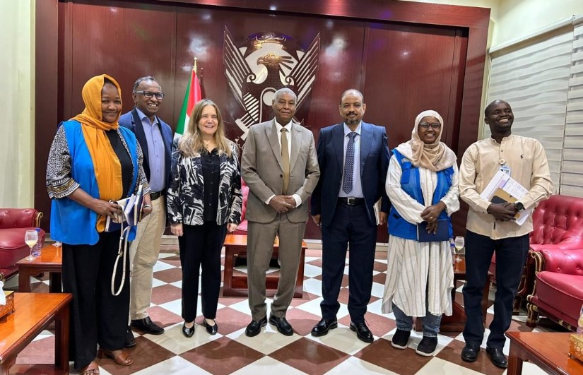 شرطة السودان تستقبل ممثل المفوض السامي لشؤون اللاجئين 