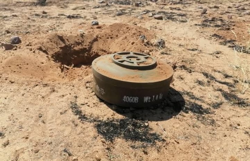 مكافحة الألغام 