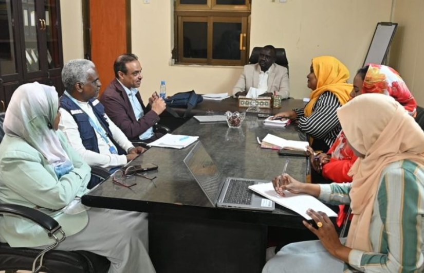 وفد رفيع من منظمة الصحة العالمية