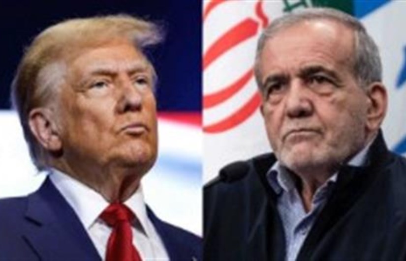 الرئيس الإيراني وترامب