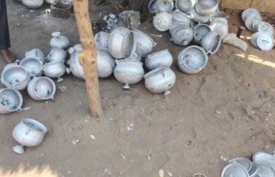 الخرطوم تفكك 3 مصانع عشوائية لتصنيع «حلل الموت» من الخردة