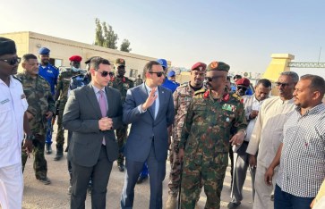 القنصل المصري ووالي الشمالية