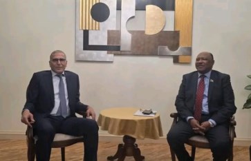 وزير الخارجية ونظيره التشادي