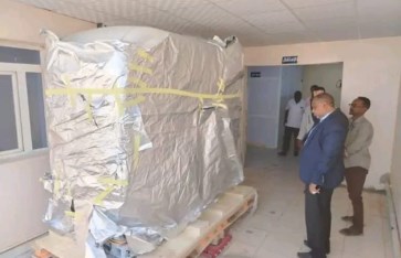 ولاية الجزيرة تتسلم جهاز أشعة مقطعية لدعم خدمات الإصابات وجراحة المخ والأعصاب