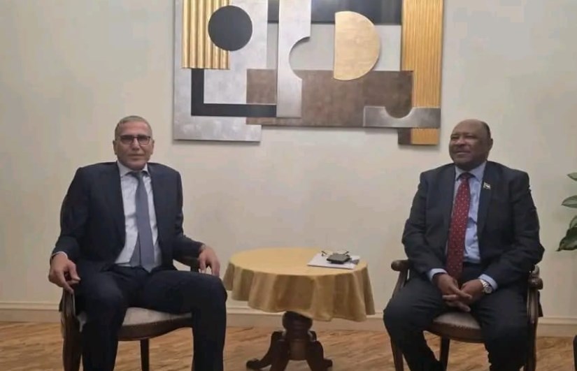 وزير الخارجية ونظيره التشادي
