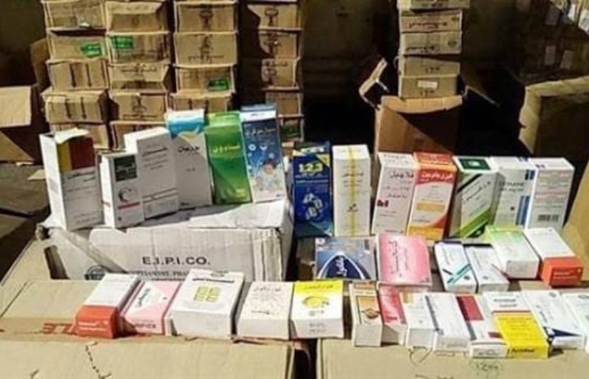 ضبط آلاف الحقن والأدوية غير المسجلة داخل مخزن في ود مدني بالسودان