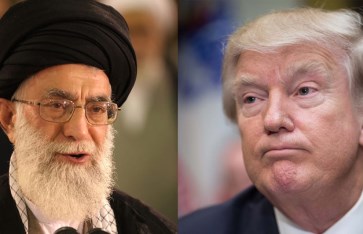 ترامب وخامنئي